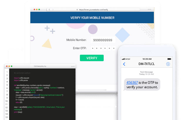 Text Messaging API Activation